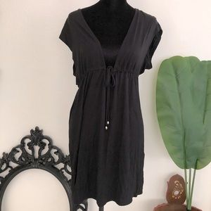 Black Swimsuit Coverup